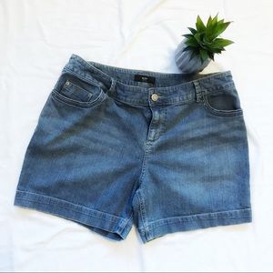 Mossimo plus size jean shorts.